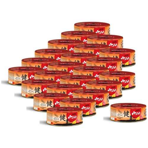 PRIME ASIA 85г Тунец с ананасом в желе, для кошек х 24шт.