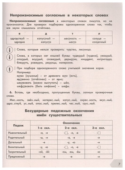 Русский язык в схемах и таблицах. Все темы школьного курса 4 класса с тестами. - фото №4