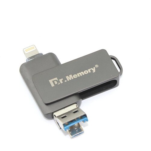 Флешка USB Dr. Memory 051 16Гб, USB 3.0, черный