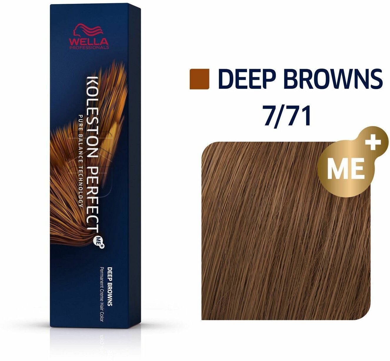 Wella Professionals Краситель Koleston Perfect Глубокие коричневые тона 60 мл, оттенок 4/77, 4/77 Горячий шоколад (Wella Professionals, ) - фото №7