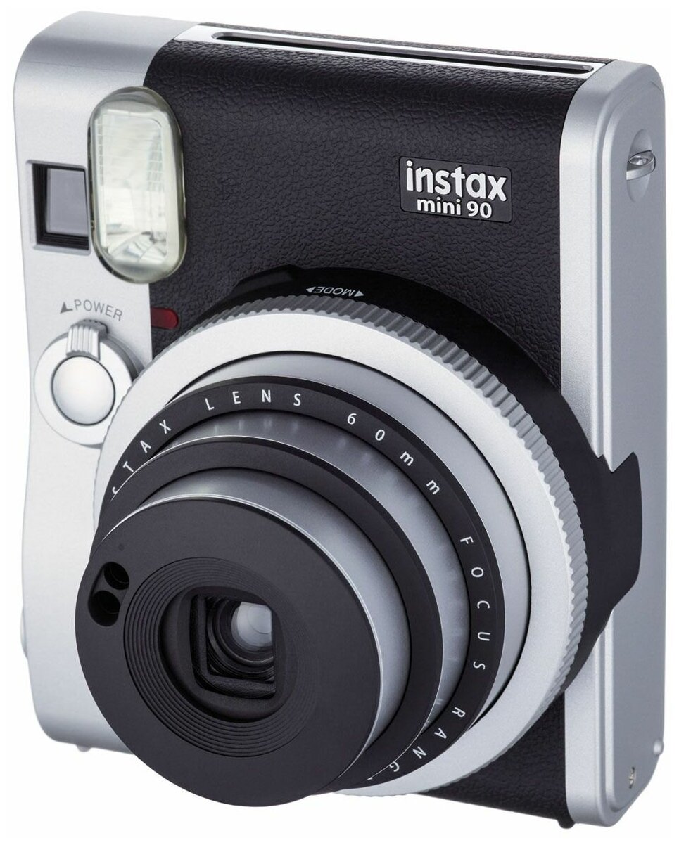 Фотоаппарат моментальной печати Fujifilm Instax Mini 90, печать снимка 54x86 мм, black