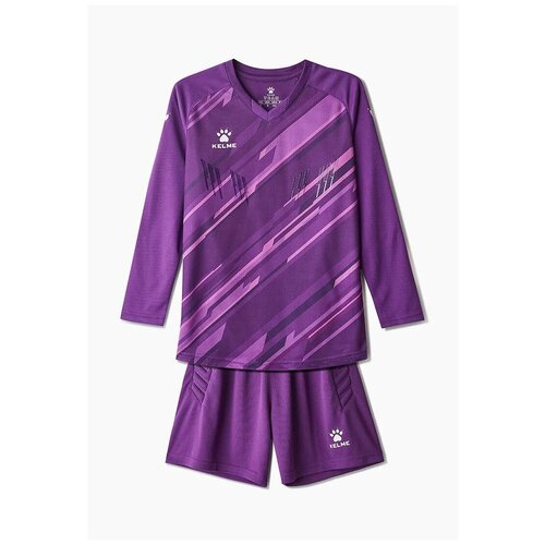 Комплект одежды Kelme, размер 140-4XS, фиолетовый hooded sports suit long sleeve zipper tops