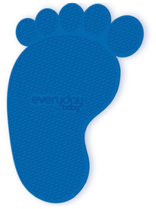 Everyday Baby Коврик для ванной с индикатором температуры, синий - фото №2