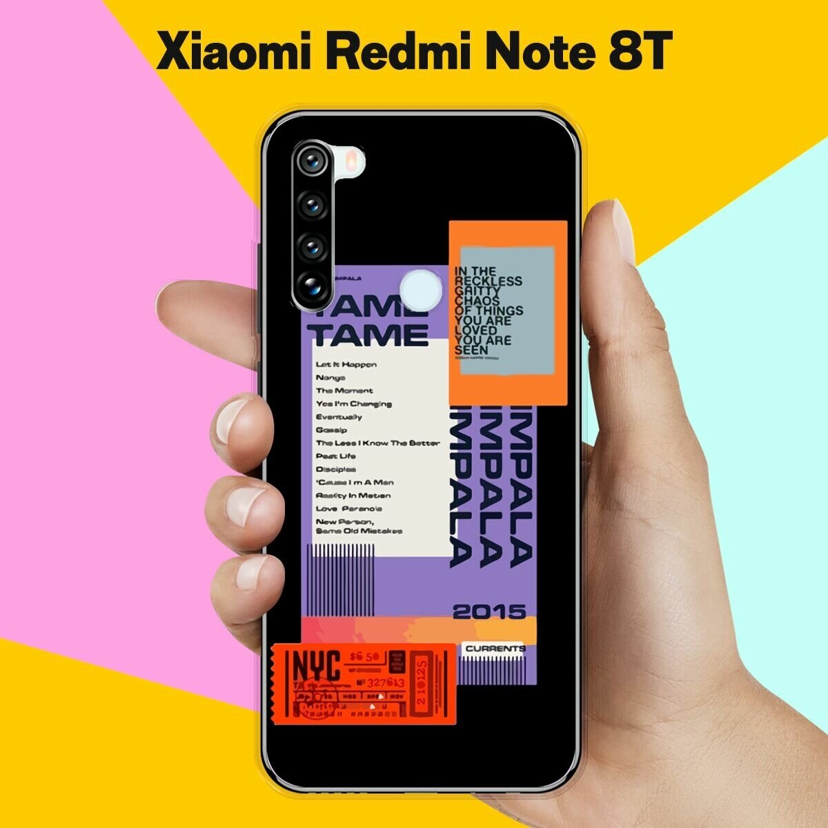 Силиконовый чехол на Xiaomi Redmi Note 8T Набор 20 / для Сяоми Редми Ноут 8T