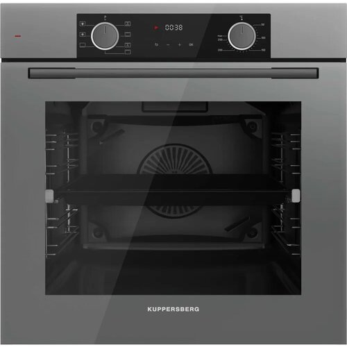 Духовой шкаф электрический KUPPERSBERG HF 608 GR графит диспл телескоп 4132100₽