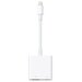 Разъем Apple Lightning - USB/Lightning, 0.05 м, белый