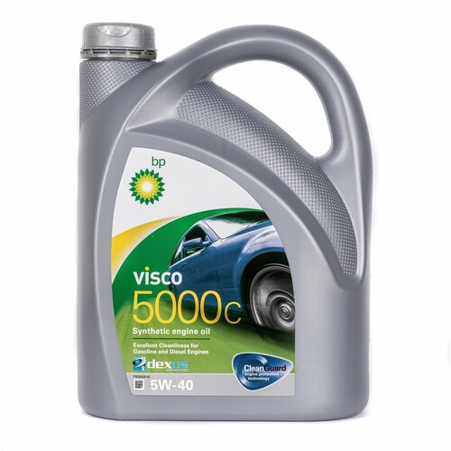 Синтетическое BP Visco 5000C SAE 5w40 API SN/CF, C3 4 л.