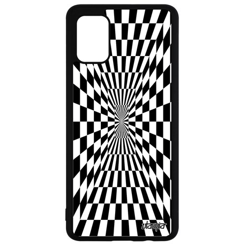 фото Чехол для смартфона galaxy a51, "иллюзия шахмат" движение эффект utaupia
