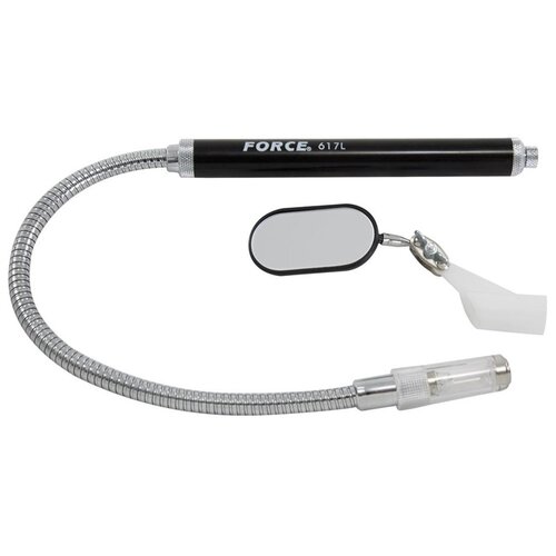 Зеркало На Гибком Удлин. (Магнит,Лампа) FORCE арт. 617L