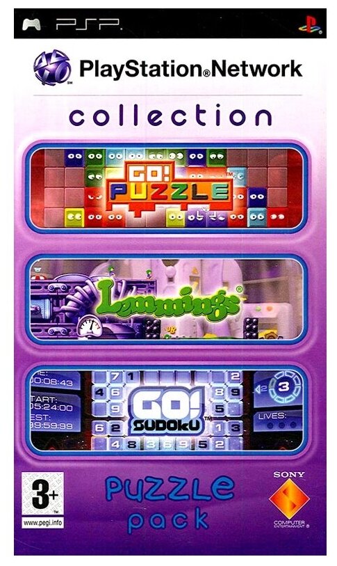 PlayStation Network Collection: Puzzle Pack (PSP) английский язык