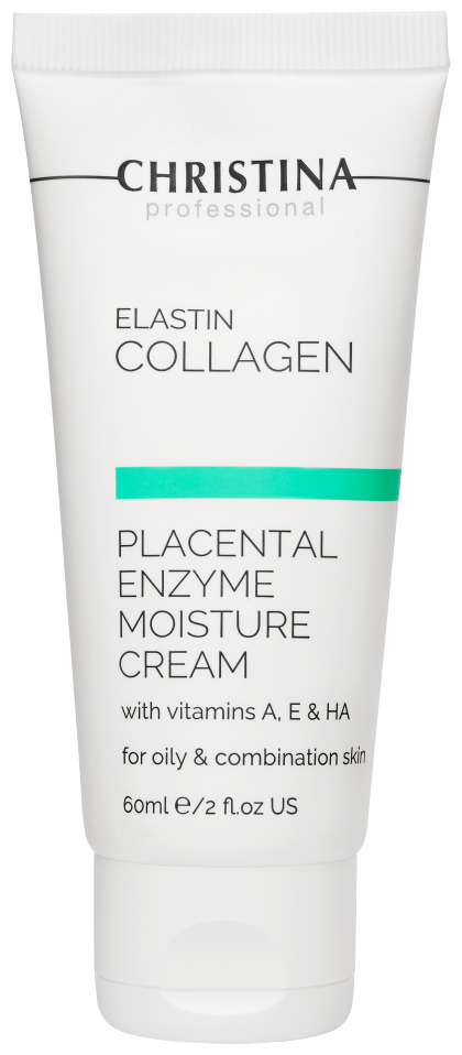 Christina увлажняющий крем Elastincollagen Placental Enzyme Moisture Cream, 60 мл