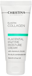 Christina увлажняющий крем Elastincollagen Placental Enzyme Moisture Cream, 60 мл