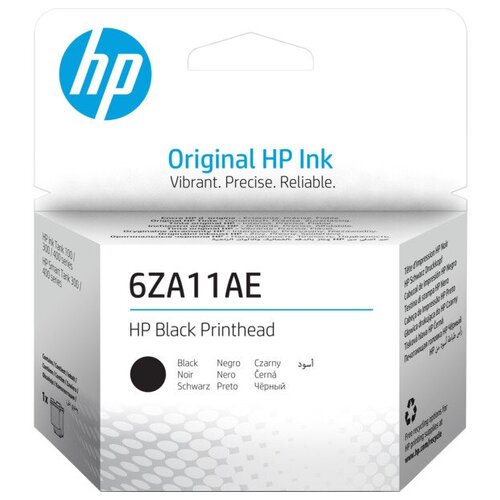 Печатающая головка Hp 6ZA11AE (черная) hp 774 photo black light gray printhead