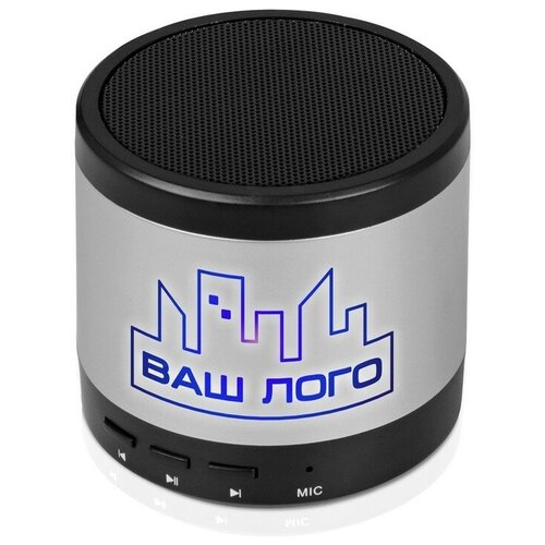 Колонка портативная Ring neon с белой подсветкой корпуса серебристый 161000₽