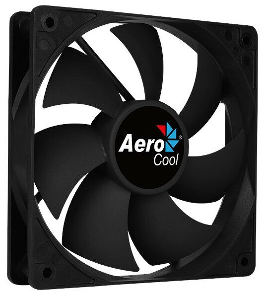 Вентилятор 120x120 AeroCool Force 12 PWM Black Ret