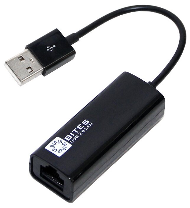переходник [сетевая карта] USB2.0=>Ethernet RJ-45 5bites - фото №2