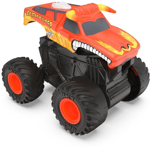 Монстр-трак Monster Jam El Toro Loco (6061556) 1:43, 14 см, красный/черный