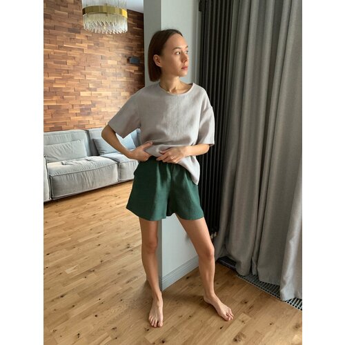 Шорты  QUALITY, размер L-xl, зеленый