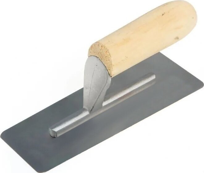 фото Гладилка кельма венецианская, из нержавеющей стали, 80*200 мм