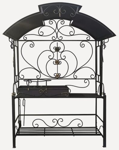 Изображение товара Мангал стационарный Люкс 2 220 х 150 х 105 см