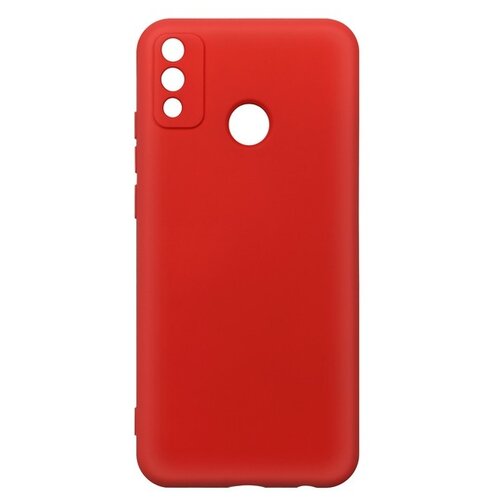 Krutoff / Чехол-накладка Krutoff Silicone Case для Honor 9X Lite красный