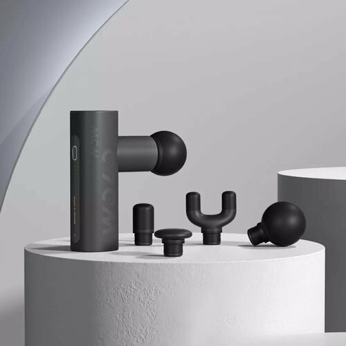 Перкуссионный массажер для тела электрический Xiaomi WOLONOW Черный 6052₽