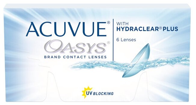 Контактные линзы Acuvue OASYS with Hydraclear Plus, 6 шт. — цены на Яндекс.Маркете