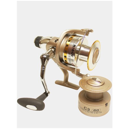 haibao катушка baitfeeder j3 60fr Катушка C3-60F безынерционная HAIBAO Fishing 9+1b с дополнительной шпулей