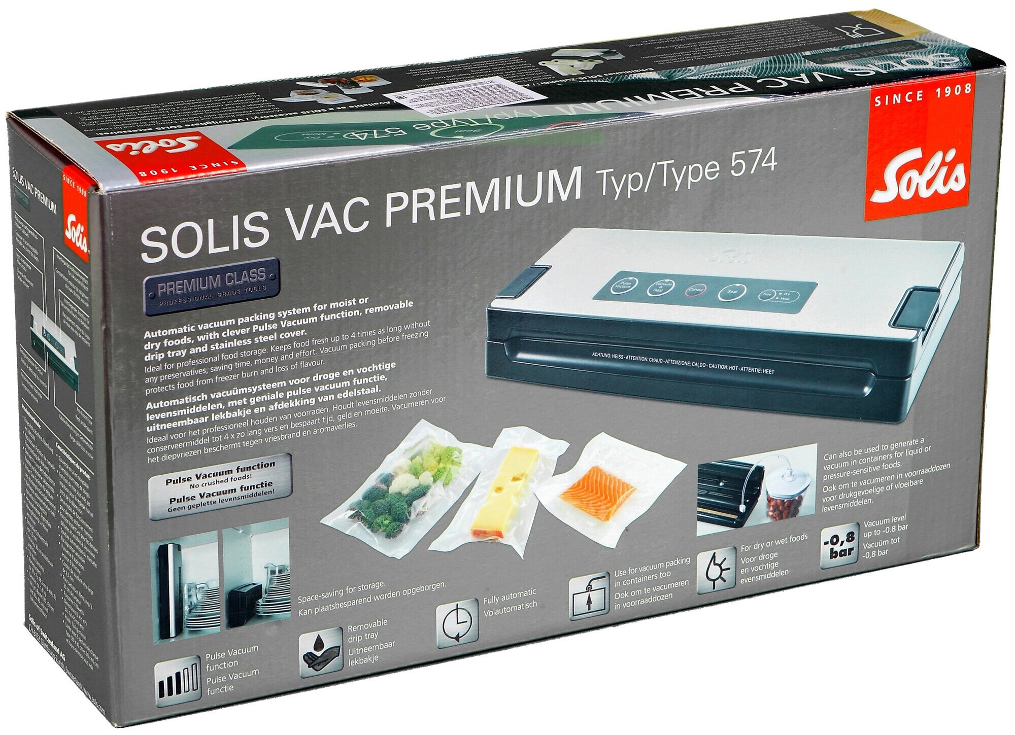 Вакуумный упаковщик SOLIS Vac Premium (Typ 574) - фотография № 4
