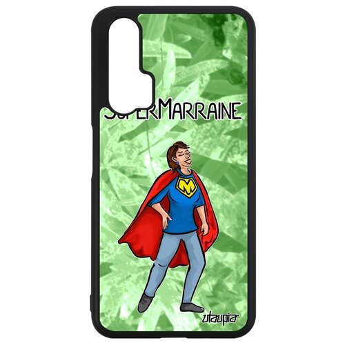 фото Чехол на смартфон nova 5t, "суперкрестная" комикс семья utaupia