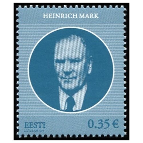 Эстония 2011. Хенрик Марк (1911-2004) (MNH OG) Почтовая марка