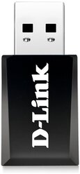 Wi-Fi адаптер D-link DWA-182/E1, черный