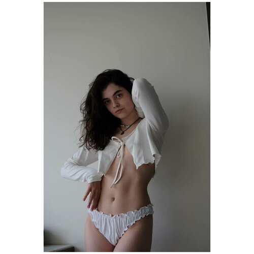 фото Кроп-топ на завязках lola milk freyafreya