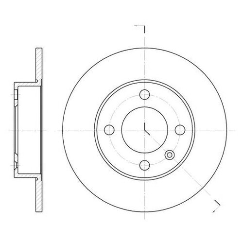 фото Тормозной диск roadhouse 6616.00 road house