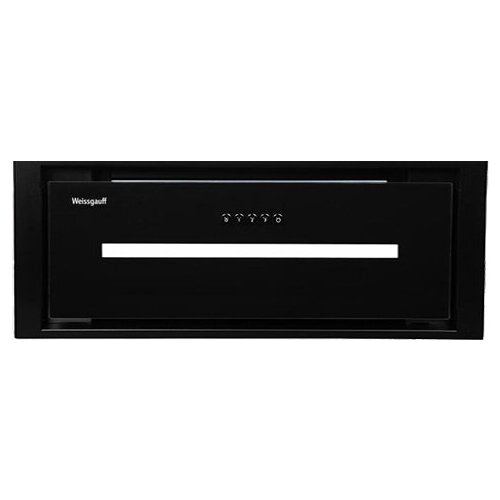 Кухонная встраиваемая вытяжка Weissgauff Betta 90 PB BL 3 года гарантии Алюминиевый жировой фильтр Низкий уровень шума 24140₽