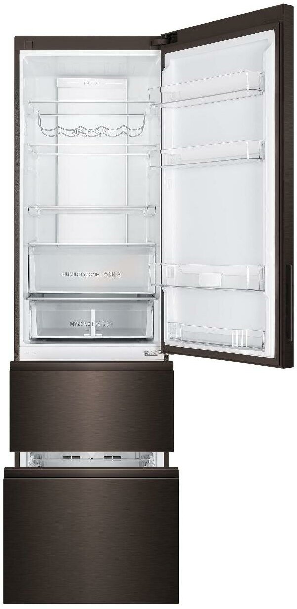 Холодильник Haier A4F739CBXGU1 Коричневый - фотография № 10
