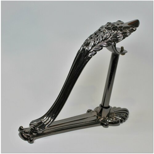 Кронштейн для карниза Лист 28 d, 1 ряд, черный никель