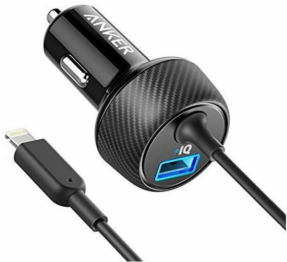 Автомобильная зарядка Anker PowerDrive 2 Elite A2214H11