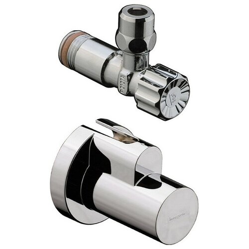 Вентиль Hansgrohe 13954000 с кожухом запорный вентиль hansgrohe 15974180