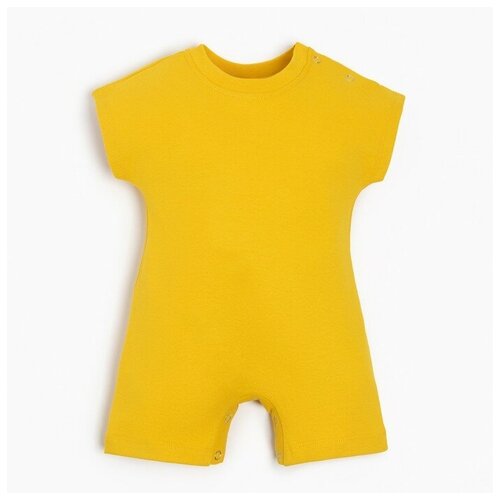 Песочник Minaku, размер 86-92, желтый футболка детская цвет жёлтый рост 86 см