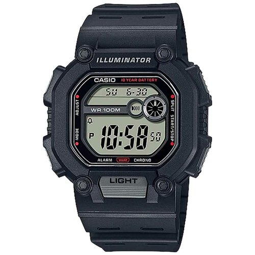 Наручные часы CASIO Collection Men W-737H-1A, серый