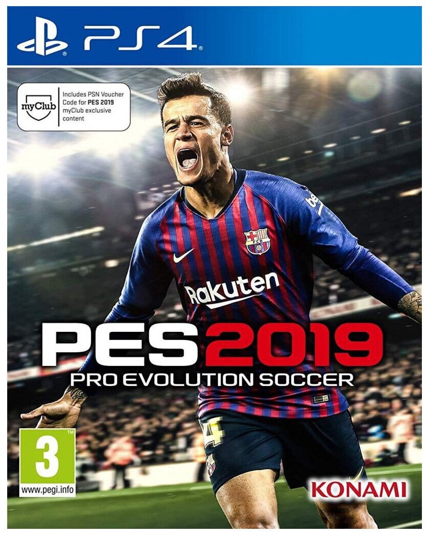 Игра Pro Evolution Soccer 2019