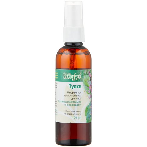 Aasha Herbals Гидролат Тулси, 100 мл