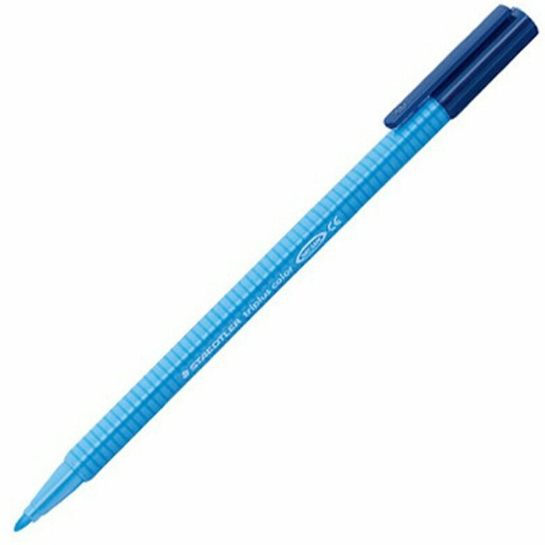 Фломастер Staedtler Triplus color, 1 мм Синий