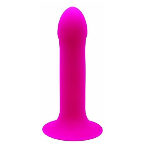Купить Накопитель Дилдо на присоске с двойной плотностью Hitsens S02 Pink Adrien Lastic Dildo Dual Density ., розовый, силикон, female