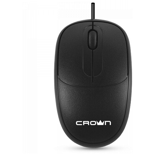 Мышь CROWN MICRO CMM-128 Black USB, черный