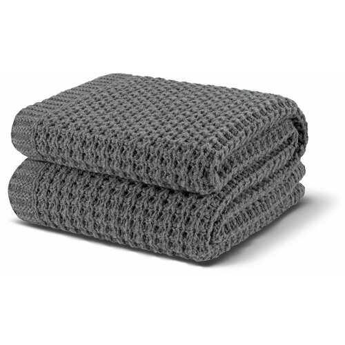 Плед Шерстяной плед Dimension Knitted 130180 см темно-серый stone 19370₽