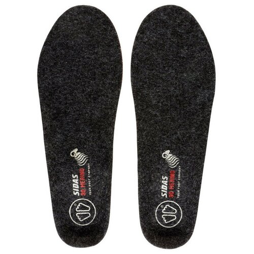 Стельки для обуви Sidas Winter 3D Merino M черный 1 шт.