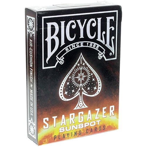 Bicycle игральные карты Stargazer Sunspot 54 шт. оранжевый/черный 1 шт.