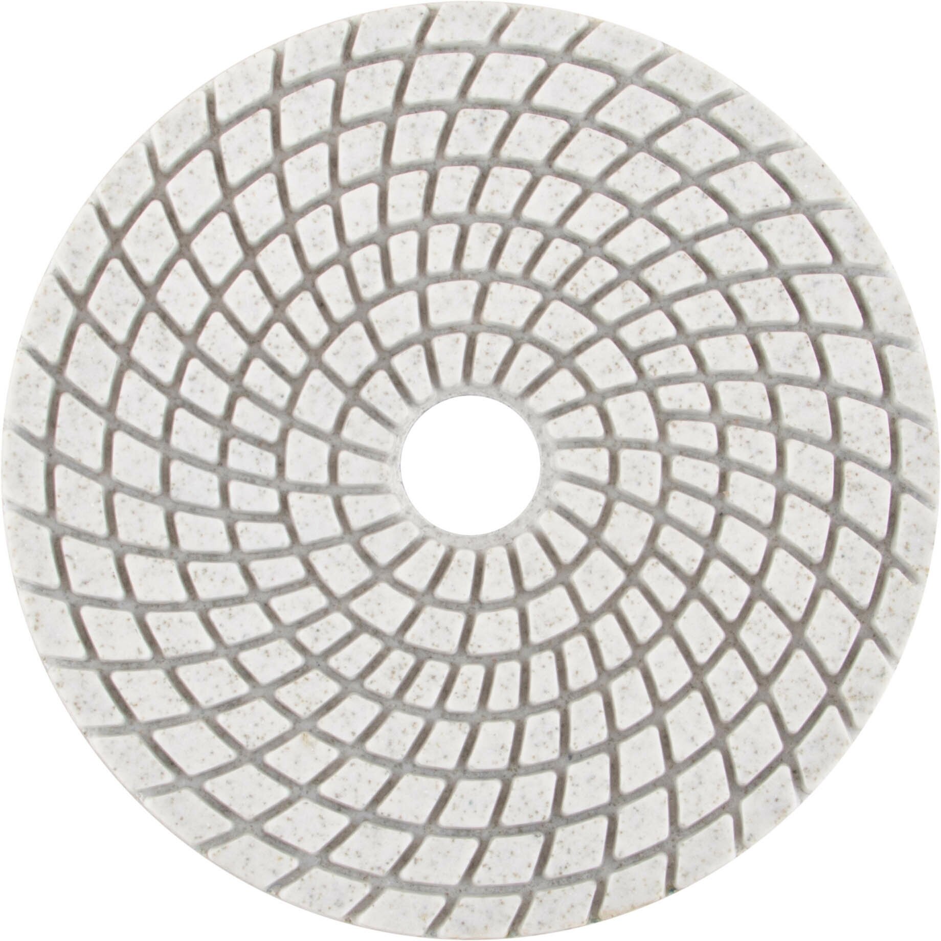 Алмазный гибкий шлифовальный круг АГШК (липучка) влажное шлифование 125 мм Р 100 (39882)